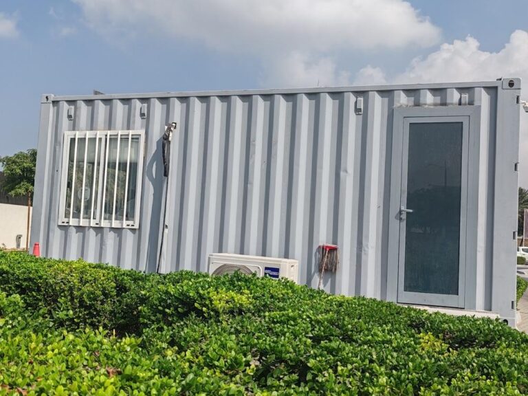 A storage container office